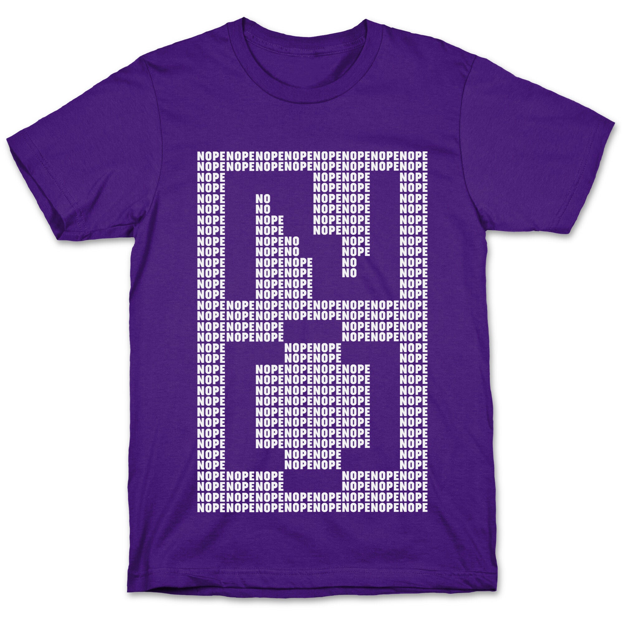 Nope Ascii Art T-Shirt